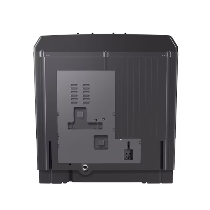 ⁦غسالة LG بحوضين سعة 12 كغ – رمادي غامق  – WTT1210OM1⁩ - الصورة ⁦4⁩