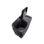 ⁦غسالة LG بحوضين سعة 12 كغ – رمادي غامق  – WTT1210OM1⁩ - الصورة ⁦6⁩