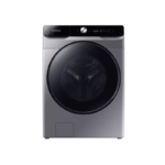 سامسونج غسالة ومجفف تحميل أمامي – 18 كجم غسيل و 11 كجم تجفيف – 24 برنامج – فضي- WD18T6300GP/YL