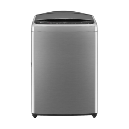ال جي غسالة اتوماتيك علوية، سعة 19 كجم، واي فاي ، موتور الدفع المباشر، فضي - WTV19HHM