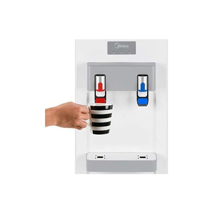 ⁦ميديا براد مياه صنبورين حار و بارد – أبيض - YL1932S⁩ - الصورة ⁦5⁩