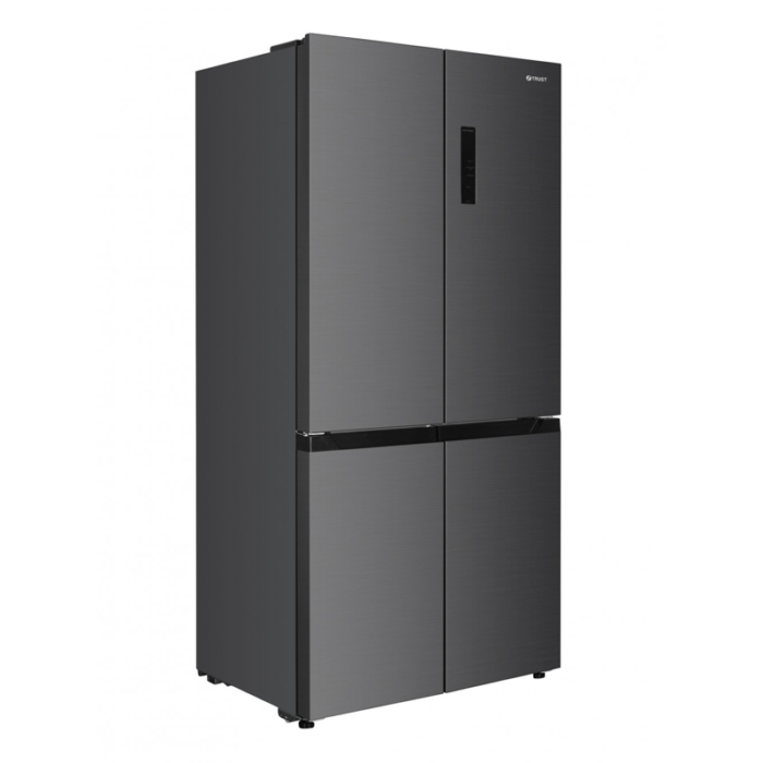 ⁦ثلاجة ز.ترست – 4 أبواب – سعة 20.3 قدم³ (575 لتر) – انفرتر – رمادي – Z4RF600SIH⁩ - الصورة ⁦3⁩