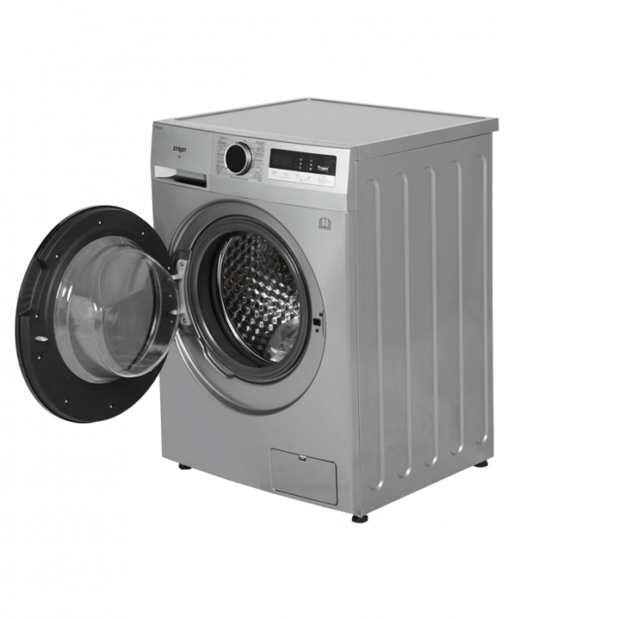 ⁦ز.ترست غسالة  تعبئة أمامية (8) كيلو ، (15) برنامج ، فضي -ZFW80SM⁩ - الصورة ⁦2⁩