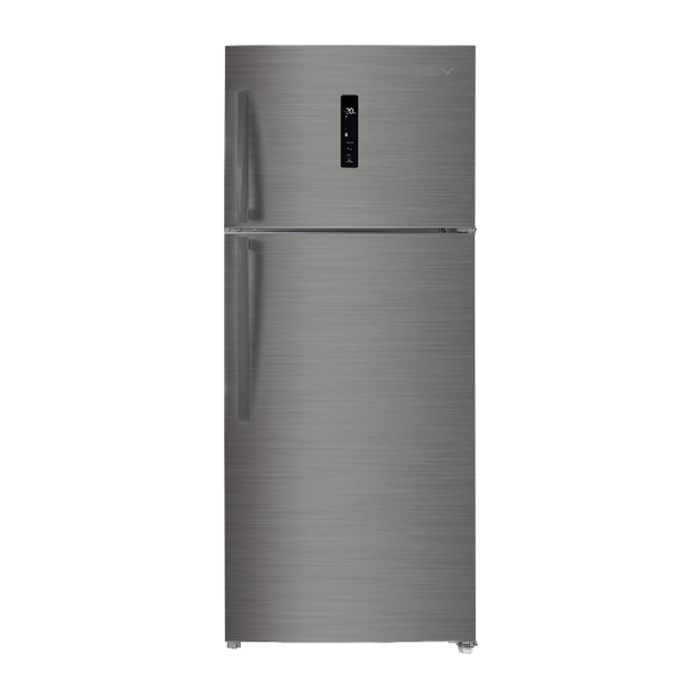 ⁦ثلاجة بخار سوبر كلاسيك باب مزدوج 580 لتر 20.5 قدم انفرتر فضي – SPCRF-779N⁩ - الصورة ⁦2⁩