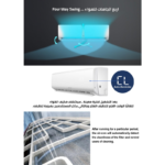 ⁦مكيف سبليت زي ترست 36 بارد فقط – تبريد فعلي 30,600 وحدة, واي فاي, 4 اتجاهات هواء, وضع نوم, تبريد سريع – ZT36CWFP⁩ - الصورة ⁦5⁩