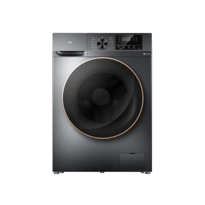 ⁦غسالة TCL أمامية 10 كغ غسل / 7 كغ تنشيف فضي – انفرتر DD مباشر – C2210WDG⁩ - الصورة ⁦1⁩