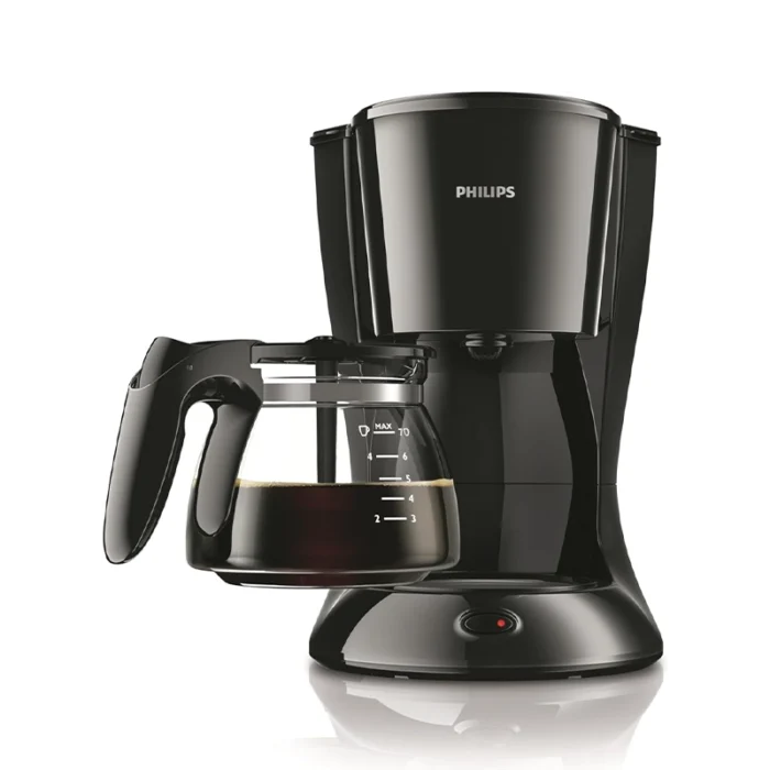 ⁦ماكينة قهوة امريكي فيليبس ، بالتنقيط بسعة 7 أكواب 750 واط، 0.6 لتر ، أسود HD743220⁩ - الصورة ⁦2⁩