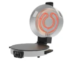 ⁦صانعة بيتزا وخبز عربي من كولن بقطر 30 سم وقدرة 1800 واط لتحضير سريع ومتساوٍ مع تصميم عملي باللون سلفر 800109004⁩ - الصورة ⁦3⁩