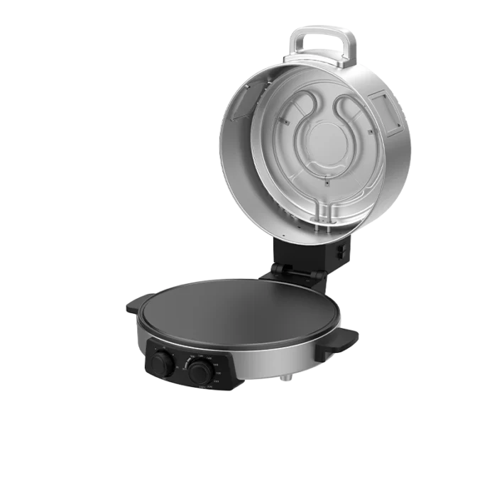 ⁦صانعة بيتزا وخبز عربي من كولن بقطر 30 سم وقدرة 1800 واط مع تايمر للتحكم الدقيق ونتائج مثالية في كل مرة 800109007⁩ - الصورة ⁦2⁩