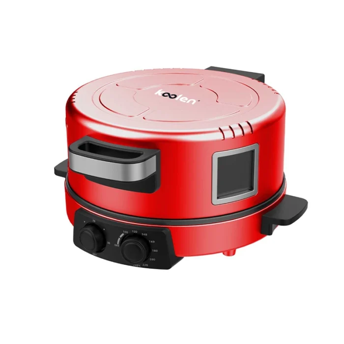 ⁦صانعة بيتزا وخبز عربي من كولن بقطر 30 سم وقدرة 1800 واط مع تايمر للتحكم الدقيق ونتائج مثالية في كل مرة 800109008⁩ - الصورة ⁦1⁩