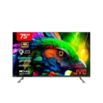 شاشة JVC 75 بوصة , دقه 4K عالية الوضوح , نظام تشغيل جوجل تي في , LT-75NQ7125