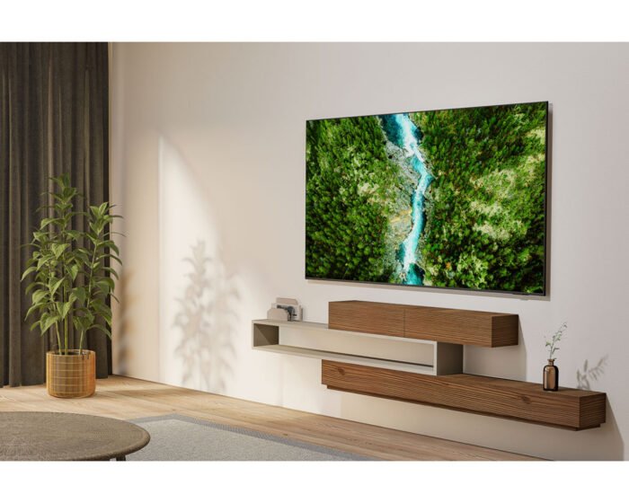 ⁦شاشة سامسونج 85 بوصة UHD سمارت بدقة 4K مع رفع دقة الصورة، نظام تايزن، 60 هرتز، موديل 2025 – UA85U8000FUXSA⁩ - الصورة ⁦6⁩