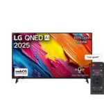 شاشة إل جي كيو نيد 65 بوصة سمارت بدقة 4K تردد 60 هرتز مع ريموت ماجيك ذكاء اصطناعي ، نظام تشغيل WebOs