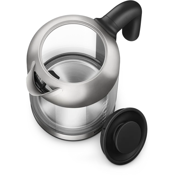 ⁦غلاية مياه فيليبس 2200 واط ،زجاج، ، سعة 1.7 لتر ، قاعدة دوارة 360 درجة ، وحدة التحكم من Strix ، فلتر قابل للإزالة ، فتحة لتخزين السلك  HD933981⁩ - الصورة ⁦3⁩