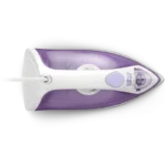 ⁦كاوية فيليبس بخار 1800 واط ، سعة 250 مل، قاعدة غير لاصقة، لون بنفسجى DST102036⁩ - الصورة ⁦2⁩