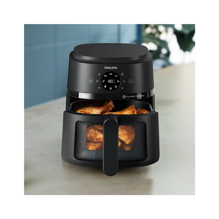 ⁦مقلاة هوائية فيليبس 4.2 لتر – 1500 واط ، 13 برنامج NA22000⁩ - الصورة ⁦2⁩