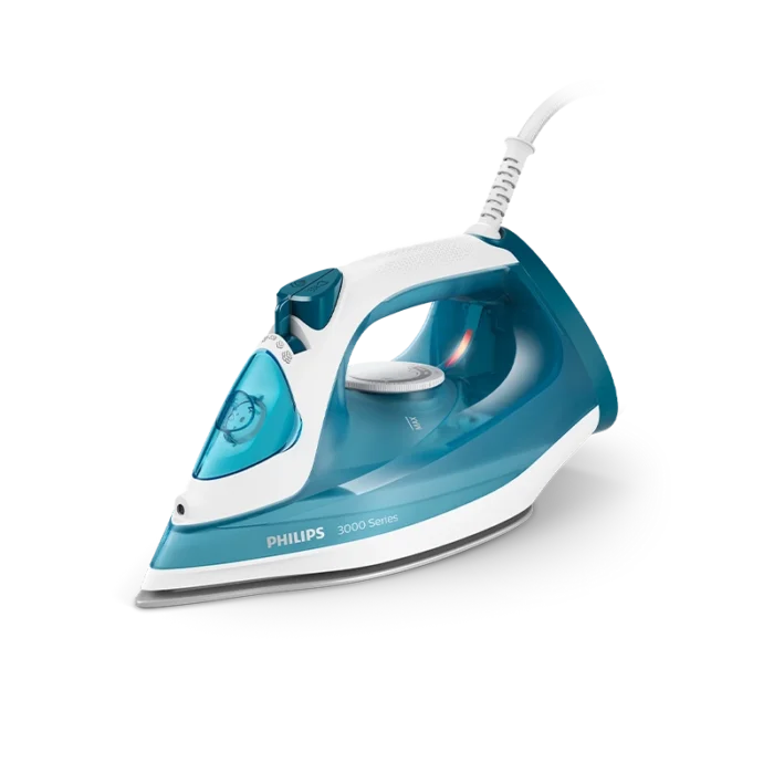 vrs_7357b70d0d99b5f47c8003692b315ca453aaa33b كاوية فيليبس بخار 2100 واط ، سعة 300 مل، قاعدة سيراميك غير لاصقة، مانع تقطير ، لون ازرق DST301126 - الصورة 1