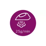 كاوية فيليبس بخار 2000 واط ، سعة 250 مل، قاعدة غير لاصقة، مانع تقطير ، لون أحمر DST201046 - الصورة 7