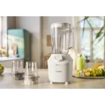 خلاط فيليبس 1.9 لتر – 450 واط مع مطحنة + مفرمة HR204130 - الصورة 7