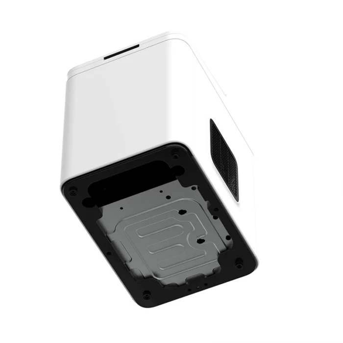 ⁦ماكينة صنع الثلج TCL منزلية – إنتاج 10-12 كجم يوميًا – 9 مكعبات في الدورة – لون أبيض GSN-Z6BW⁩ - الصورة ⁦2⁩