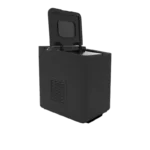 ⁦ماكينة صنع الثلج TCL منزلية – إنتاج 10-12 كجم يوميًا – 9 مكعبات في الدورة – لون أسود GSN-Z6BB⁩ - الصورة ⁦6⁩