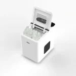 ⁦ماكينة صنع الثلج TCL منزلية – إنتاج 10-12 كجم يوميًا – 9 مكعبات في الدورة – لون أبيض GSN-Z6BW⁩ - الصورة ⁦6⁩