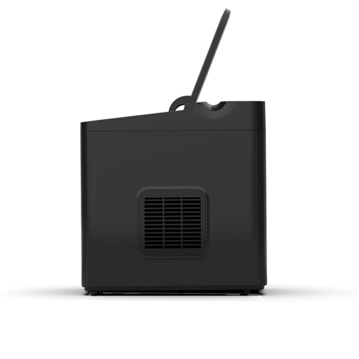 ⁦ماكينة صنع الثلج TCL منزلية – إنتاج 10-12 كجم يوميًا – 9 مكعبات في الدورة – لون أسود GSN-Z6BB⁩ - الصورة ⁦8⁩