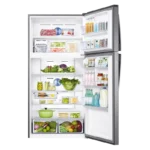 ⁦ثلاجة سامسونج بابين 20.7 قدم – إنفرتر –سعة 585 لتر – تبريد ثنائي – فضي RT58K7050SL/ZA⁩ - الصورة ⁦4⁩