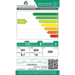⁦ثلاجة سامسونج بابين 20.7 قدم – إنفرتر –سعة 585 لتر – تبريد ثنائي – فضي RT58K7050SL/ZA⁩ - الصورة ⁦9⁩