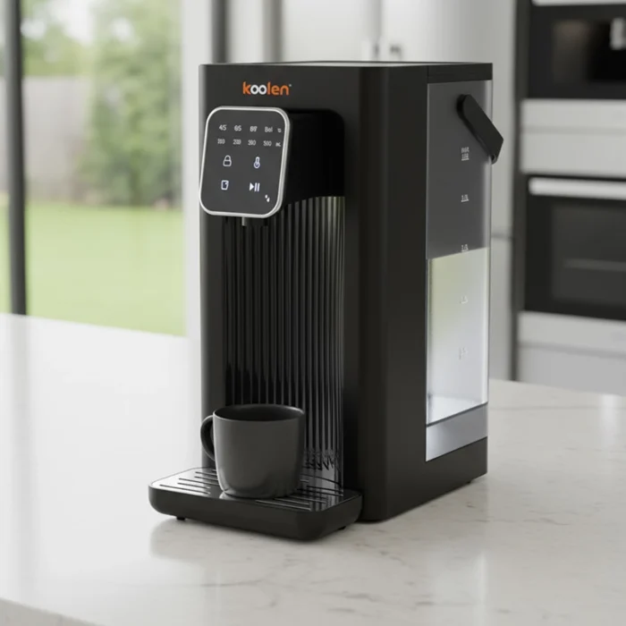 ⁦غلاية كولن كهربائية فورية 2.5 لتر – 2600 واط – شاشة لمس – توزيع ذكي – أسود 800102063⁩ - الصورة ⁦2⁩