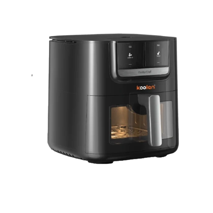 ⁦قلاية هوائية كولن 7 لتر – 1800 واط – واي فاي – رش زيت وماء ذكي – أسود 816102021⁩ - الصورة ⁦2⁩