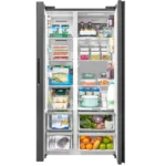 ⁦ثلاجة ميديا دولابي 21.1 قدم – إنفرتر – Platinum Fresh – موديل MDRS791MYU46D⁩ - الصورة ⁦2⁩