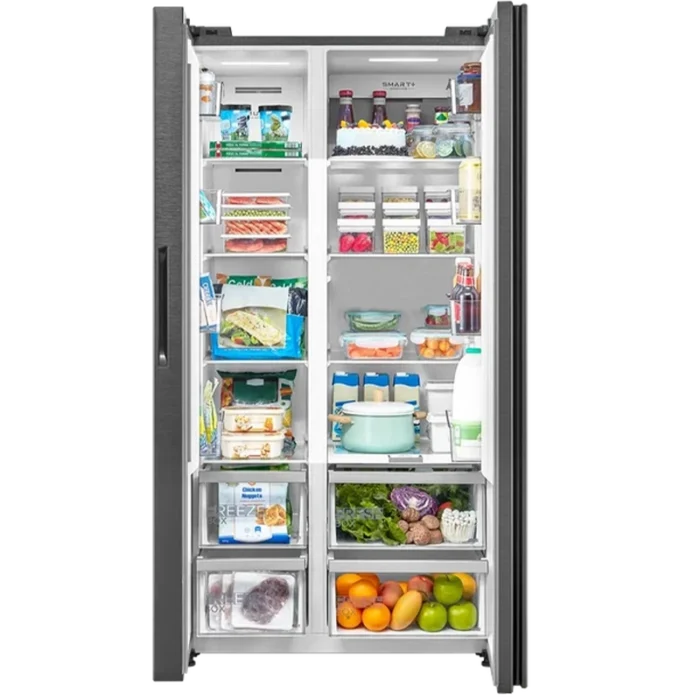 ⁦ثلاجة ميديا دولابي 21.1 قدم – إنفرتر – Platinum Fresh – موديل MDRS791MYU46D⁩ - الصورة ⁦2⁩