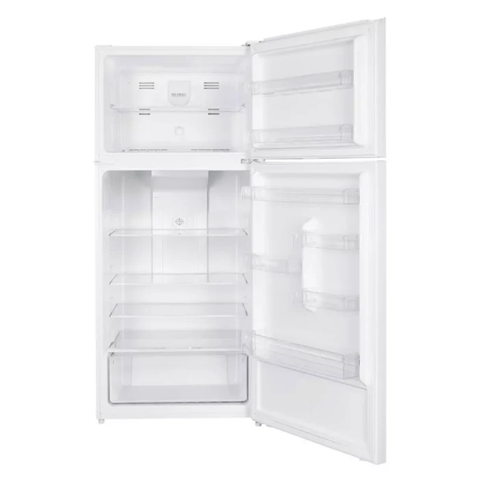 ⁦ثلاجة هاير 18.6 قدم – 527 لتر – فريزر علوي – أبيض HRF-680NW-2⁩ - الصورة ⁦3⁩