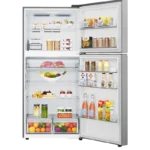 ⁦ثلاجة إل جي فريزر علوي 21.6 قدم – إنفرتر – LinearCooling – DoorCooling⁺ – فضي LT23CBBSIV⁩ - الصورة ⁦3⁩