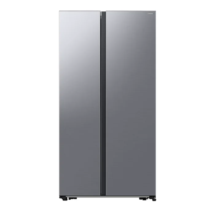 ⁦ثلاجة سامسونج دولابي 19.9 قدم – إنفرتر – WiFi – SpaceMax – فضي – موديل RS57DG4000M9ZA⁩ - الصورة ⁦1⁩