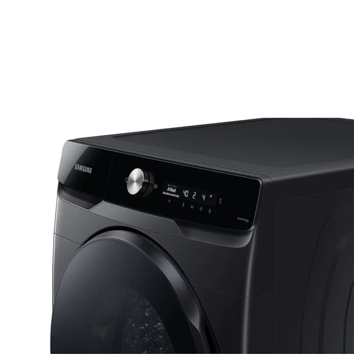 ⁦غسالة سامسونج 21 كيلو فتحة أمامية – AI Control – EcoBubble – واي فاي – أسود WF21T6500GV/YL⁩ - الصورة ⁦11⁩