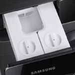 ⁦غسالة سامسونج 21 كيلو فتحة أمامية – AI Control – EcoBubble – واي فاي – أسود WF21T6500GV/YL⁩ - الصورة ⁦15⁩