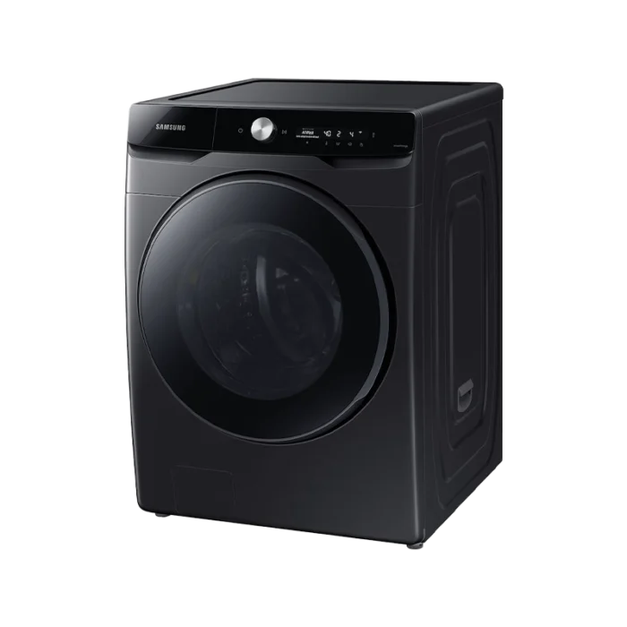 ⁦غسالة سامسونج 21 كيلو فتحة أمامية – AI Control – EcoBubble – واي فاي – أسود WF21T6500GV/YL⁩ - الصورة ⁦4⁩