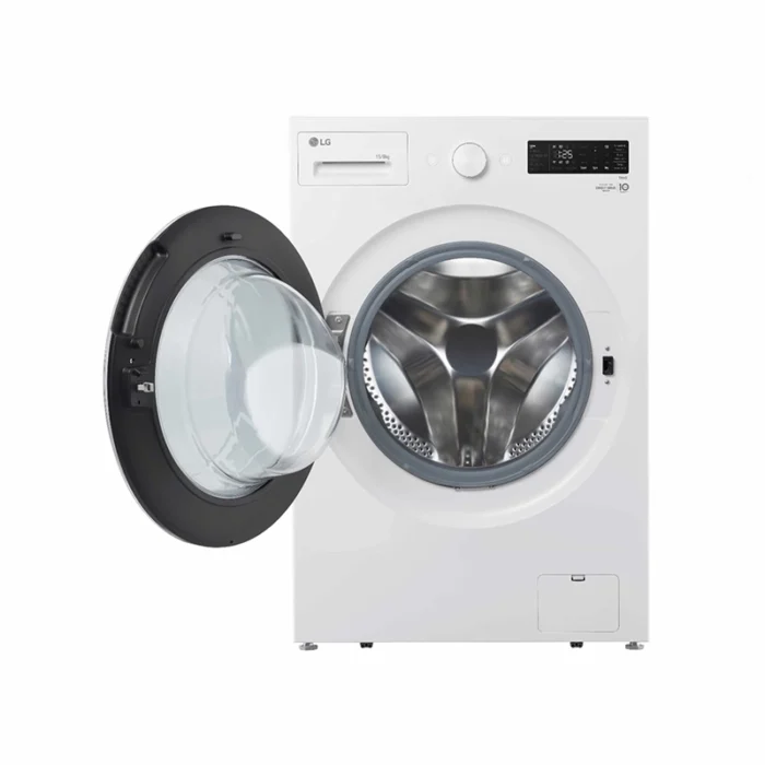 ⁦غسالة ونشافة إل جي أمامية 15 كغ غسيل / 8 كغ تنشيف أبيض – AI DD + TurboWash 360°⁩ - الصورة ⁦5⁩