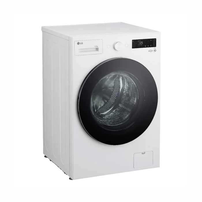 ⁦غسالة ونشافة إل جي أمامية 15 كغ غسيل / 8 كغ تنشيف أبيض – AI DD + TurboWash 360°⁩ - الصورة ⁦6⁩