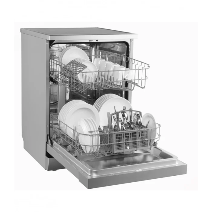 ⁦غسالة صحون ز.ترست ، 7برامج ، 12طقم ، شاشة ديجيتال - أستيل ZDW13S⁩ - الصورة ⁦3⁩