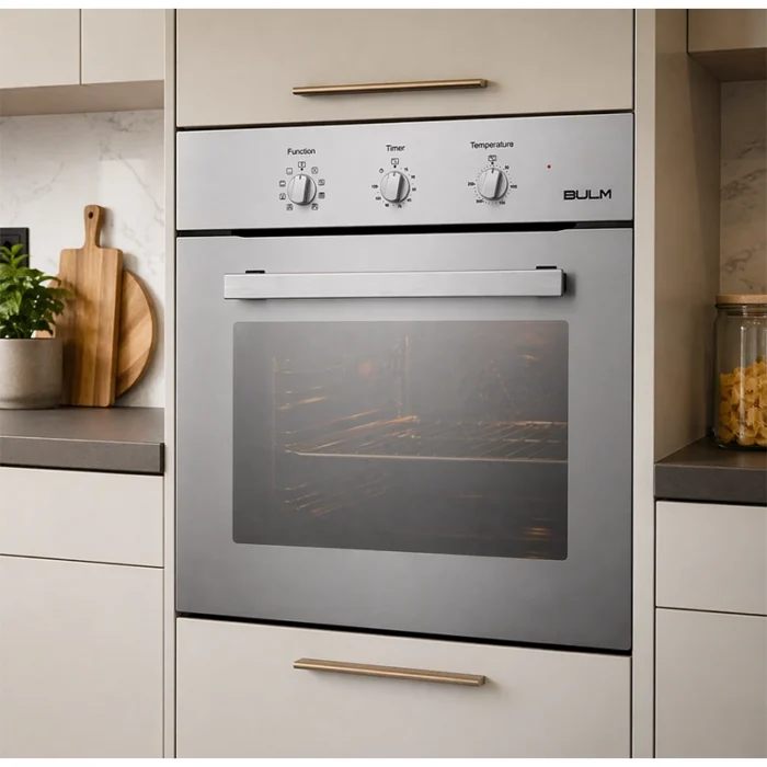 ⁦فرن بلت إن كهربائي بولم 60 سم – 8 وظائف – ستيل – BL8XLM⁩ - الصورة ⁦2⁩