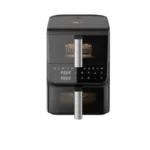 ⁦قلاية هوائية كولين 10 لتر بسلتين – 2500 واط – شاشة لمس – أسود – 816102024⁩ - الصورة ⁦2⁩