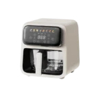 ⁦قلاية هوائية كولن بسلة زجاجية 4 لتر – 1200 واط – أبيض – 816102025⁩ - الصورة ⁦3⁩