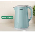 ⁦غلاية كهربائية ميديا 1.7 لتر أخضر – 2200 واط - MKHJ1705G⁩ - الصورة ⁦5⁩