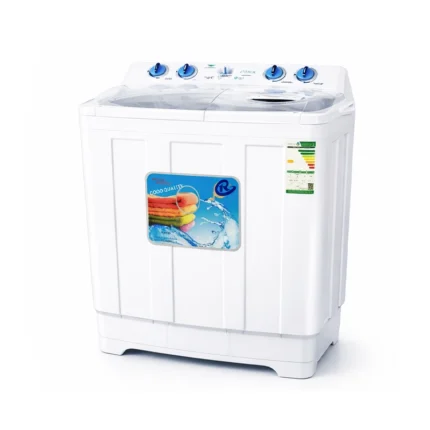 غسالة W.BOX حوضين 10 كجم – أبيض – WB12TTW