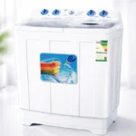 ⁦غسالة W.BOX حوضين 10 كجم – أبيض – WB12TTW⁩ - الصورة ⁦2⁩