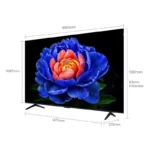 ⁦شاشة تي سي ال QLED ذكية 85 بوصة 4K UHD – Google TV – Dolby Atmos – موديل 85T6D⁩ - الصورة ⁦5⁩