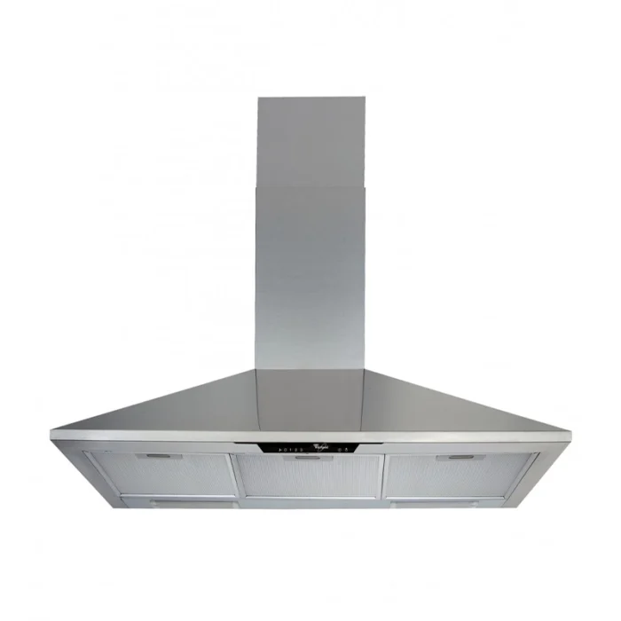 ⁦شفاط ويرلبول هرمي بلت إن 90 سم – 3 سرعات – إضاءة LED – أستيل – AKR945LIX⁩ - الصورة ⁦2⁩